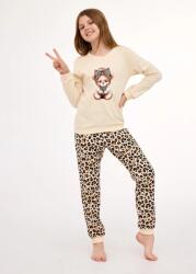 Cornette Lányka pizsama Cornette Young Kids 592/191 Párduc 134-164