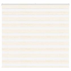 vidaXL zebrafüggönnyel márványbézs szövetszélesség 155, 9 cm poliészter (4014663)