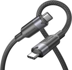  KÁBEL USB-C 3.2/M , 1m, (fekete, 10Gbps), Vention (TRGBF)