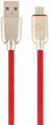 Cablexpert CC-USB2R-AMMBM-2M-R USB kábel USB 2.0 USB A Micro-USB B 0, 48 Gbit/s Vörös (CC-USB2R-AMMBM-2M-R)