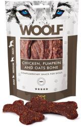 WOOLF Chicken, Pumpkin And Oats Bone 100g cuburi de pui cu dovleac si ovaz pentru caini