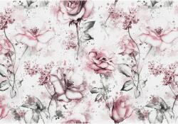 DEGRETS Fotótapéta DEGRETS 83280, Bézs Rózsák 3D, 254x368cm (83280)