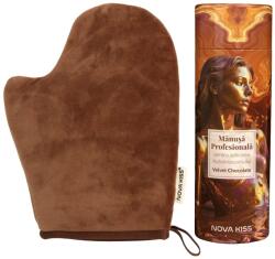 NOVA KISS Professzionális önbarnító kesztyű, bársonyos csokoládé NOVA KISS®
