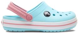 Crocs Crocs, Crockband sarokpántos flatform papucs, Pasztellkék, Rózsaszín, 22-23 EU (207005-4S3-22-23)