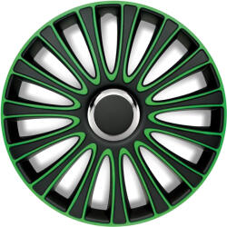 Górecki 15" DÍSZTÁRCSA Lemans Pro Green-Black 4db-os garnitúra (ARG15LEMANSPGB)