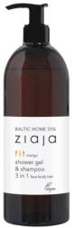 Ziaja Gel de dus si sampon 3 în 1, 500 ml, Ziaja | Ziaja Baltic Home Spa Fit Mango gel de duș pentru față, corp și păr 500 ml