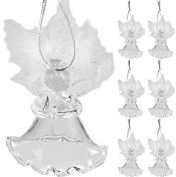  Transparent baubles - angels 6 pcs. Ruhhy 22497