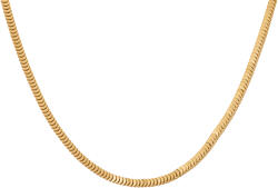 Troli Elegáns aranyozott acél nyaklánc