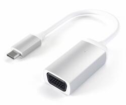 Satechi Кабел Satechi Aluminum, от USB-C(м) към VGA(ж), 9cm, сив (ST-TCVGAS)