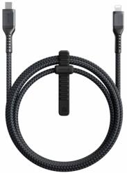 Nomad Кабел Nomad Kevlar USB-C to Lightning Cable (NM01912000), от USB C(м) към Lightning(м), 1.5m, 18W, черен (NM01912000 (473958))