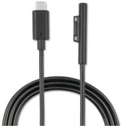 4smarts Кабел 4smarts 4S468683, от Microsoft Surface Connect(м) към USB-C(м), 1m, черен (4S468683)
