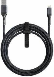 Nomad Кабел Nomad Kevlar USB-A to Lightning Cable (NM01A12000), от USB A(м) към Lightning(м), 3.0m, 12W, черен (NM01A12000 (473951))