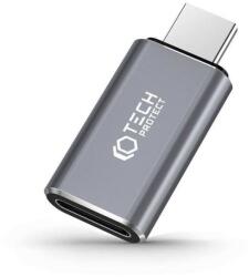 Tech-Protect Адаптер Tech-Protect Ultraboost THP2409, от USB C(м) към Lightning(ж), сребрист (THP2409)