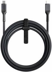 Nomad Кабел Nomad Kevlar USB-C to USB-C Charging Cable 100W (NM01A1C000), от USB C(м) към USB C(м), 3.0m, 100W, черен (NM01A1C000 (474000))
