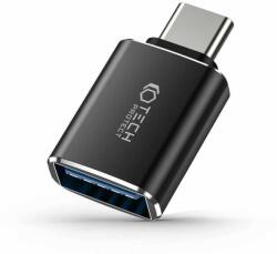Tech-Protect Преходник Tech-Protect THP1880, от USB C(м) към USB A(ж), черен (THP1880)