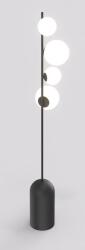 Emibig Etno lampă de podea 4x8 W negru 1503/LP4 (1503LP4)