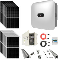 PNI Komplett 20 kW-os háromfázisú prosumator készlet 56 370 W-os panellel, tartozékokkal és rögzítéssel + Smart mérő és wifi dongle