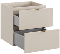 Comad Dalia Cashmere dulap 50x46x50 cm sub chiuveta pe perete bej DALIA CASHMERE 82-50-46-2S (DALIACASHMERE8250462S)
