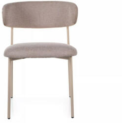 SIGNAL MEBLE Elton Brego Étkezőszék Bézs Szövet Kasmír Fém Váz (SIG-ELTONBRKBE) - pepita
