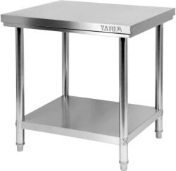 Yato Gastro KÖZPONTI ÖSSZECSUKLÓ ASZTAL POLCKKAL 80×70×85cm (YG-09006)