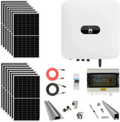 PNI Komplett egyfázisú 6 kW-os prosumator készlet 16 370 W-os panellel, tartozékokkal és rögzítéssel + intelligens mérő és wifi dongle
