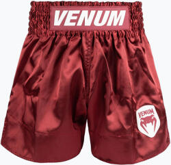Venum Pantaloni scurți de antrenament pentru bărbați Venum Classic Evo Muay Thai burgundy