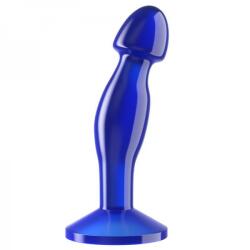 Lovetoy Dop Anal Flawless Clear, TPE, Albastru, 16.5 cm