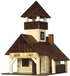 Walachia Set de constructie arhitectura, Walachia, Refugiu montan, 135 piese din lemn