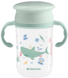 KikkaBoo Неразливаща се чаша Kikkaboo - Deep Sea, 360°, 300 ml, Mint (31302030069)