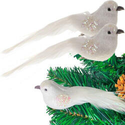  Christmas tree baubles - birds 2 pcs. Ruhhy 22338