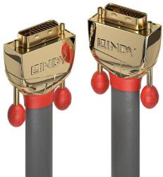 Lindy 36208 DVI kábel 20 M DVI-D Szürke (36208) (36208)