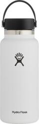 Hydro Flask Wide Mouth Flex Cap - rozsdamentes acél, 32 oz, 946 ml, White (W32BTS110) (W32BTS110)