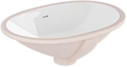Kludi Resa mosdótál 39.5x26 cm ovális alulról beépíthető fehér fényes 59W0143 (59W0143)
