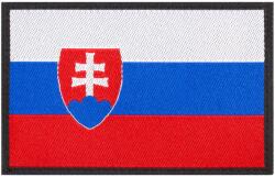Claw Gear Patch - emblemă Clawgear Steagul Slovaciei 76 x 50 mm