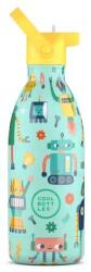 Cool Bottles KIDS SHORT CIRCUIT 3D 500 ML Verde deschis, Mix 500 ML (CBBK50SC)