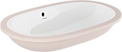 Kludi Resa mosdótál 60x36 cm ovális alulról beépíthető fehér fényes 59W0443 (59W0443)