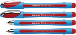Schneider Pix Schneider Slider Memo XB, rubber grip, accesorii metalice - scriere rosie (S-150202) - forit