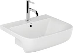 Kludi Resa mosdótál 52x46 cm négyszögletes süllyesztett fehér fényes 57W0343 (57W0343)