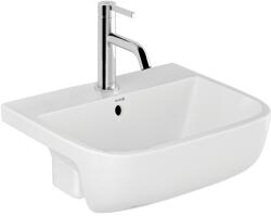 Kludi Resa mosdótál 42x35 cm négyszögletes süllyesztett fehér fényes 57W0243 (57W0243)