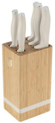 Berlinger Haus Sahara Collection 6 részes rozsdamentes acél késkészlet bambusz késtartó állvánnyal (BH-2973)