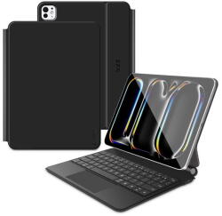 Tech-Protect TP3225 Tech-Protect Smartcase Apple iPad Pro 11 (2024/2025) tok billentyűzettel, Fekete (TP3225)
