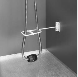 Hailo 3693-00 flexibilis csőtartó konzol mosogatós szekrénybe, csaptelep slagjához (3693)