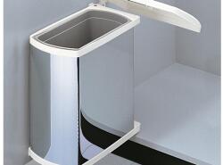 Hailo 3418-90 UNO Swing 45.1/18 Fehér-Króm beépíthető szemetes (3418)