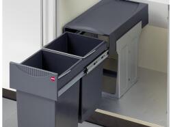 Hailo 3666-10 Tandem Swing 30.2/30 beépíthető szemetes kuka, 30L (3666)