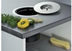 Hailo Munkapultba építhető szemetes, 13 literes, egy mozdulattal kivehető KUKA (építhető)