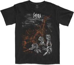 Gojira Eiffel Falls Тениска с къс ръкав Black S (GOJTS08MB01)