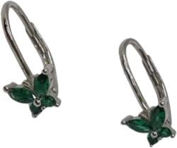 ÉkszerM Ezüst Hagyományos Kapcsos Gyermek Fülbevaló AD 144746