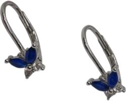 ÉkszerM Ezüst Hagyományos Kapcsos Gyermek Fülbevaló AD 144709