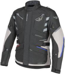 Ayrton Trail motoros kabát fehér-fekete-piros-kék-szürke