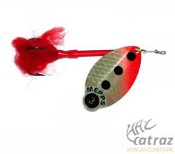 Mepps Lusox Fluo 2 Ezüst-Piros - Mepps Körforgó Villantó (52 2240A2)